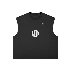 Invincible Embroidery Tank Top - 380 GSM
