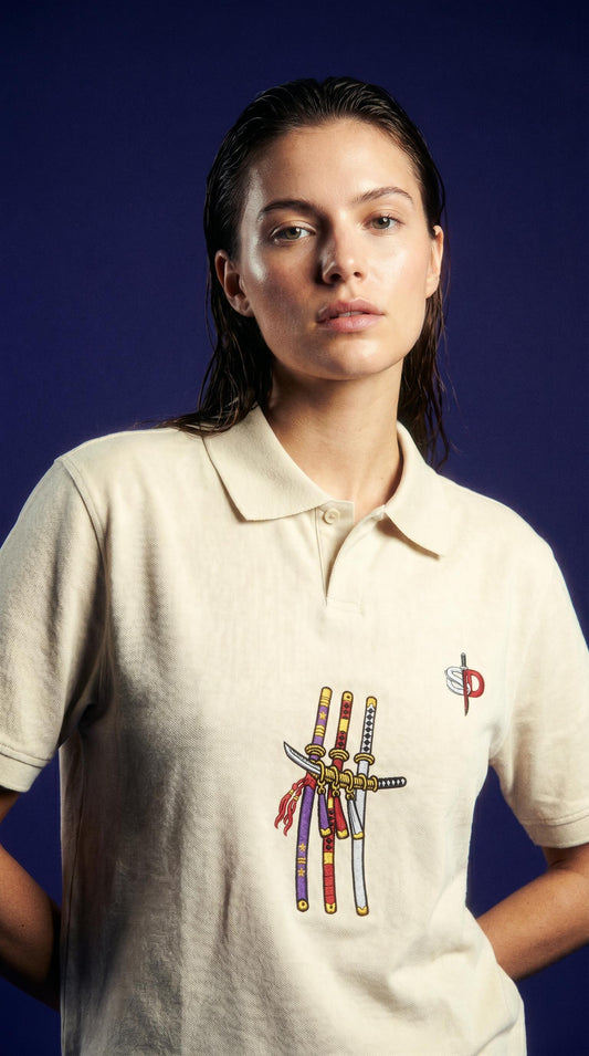 Zoro Premium Oversized Polo Shirt - 240 GSM Senpai Drip