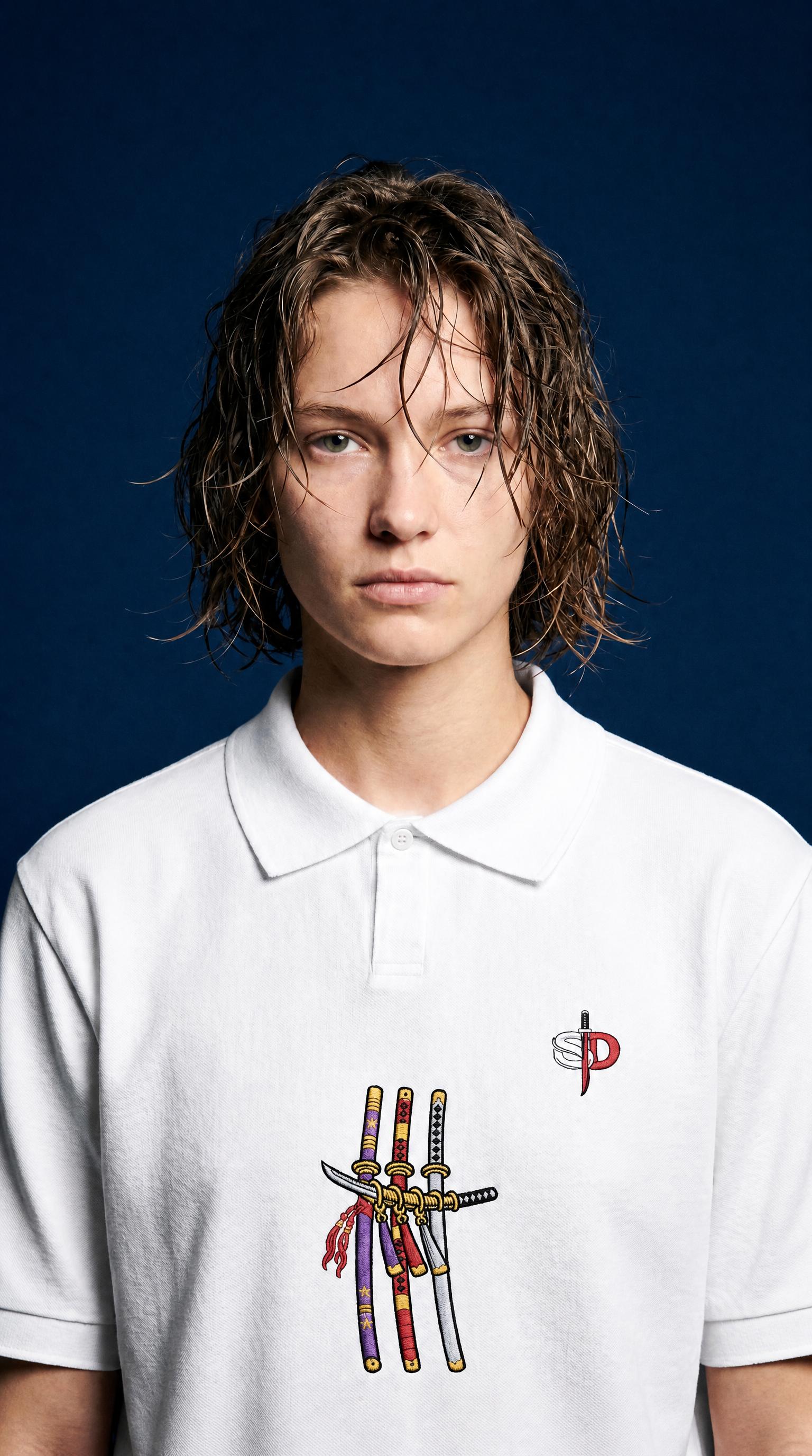 Zoro Premium Oversized Polo Shirt - 240 GSM Senpai Drip