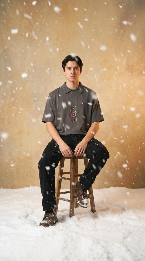 Zoro Premium Oversized Polo Shirt - 240 GSM Senpai Drip