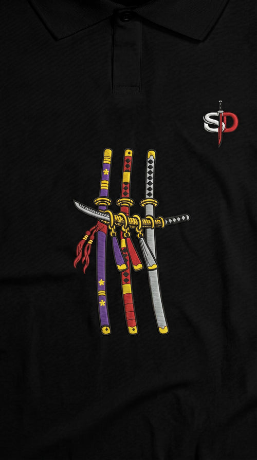 Zoro Premium Oversized Polo Shirt - 240 GSM Senpai Drip