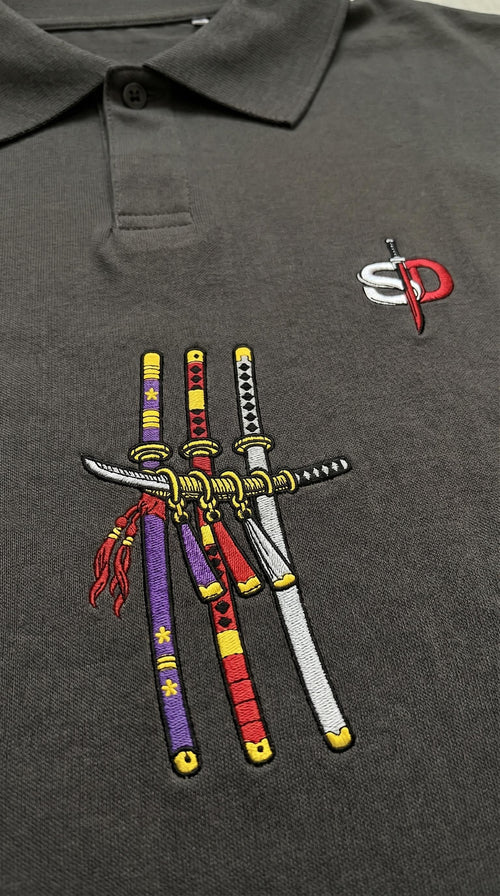 Zoro Premium Oversized Polo Shirt - 240 GSM Senpai Drip