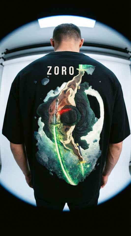 Zoro Heavyweight Boxy T-Shirt - 280 GSM Senpai Drip