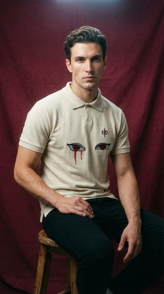 Itachi Premium Oversized Polo Shirt - 240 GSM Senpai Drip