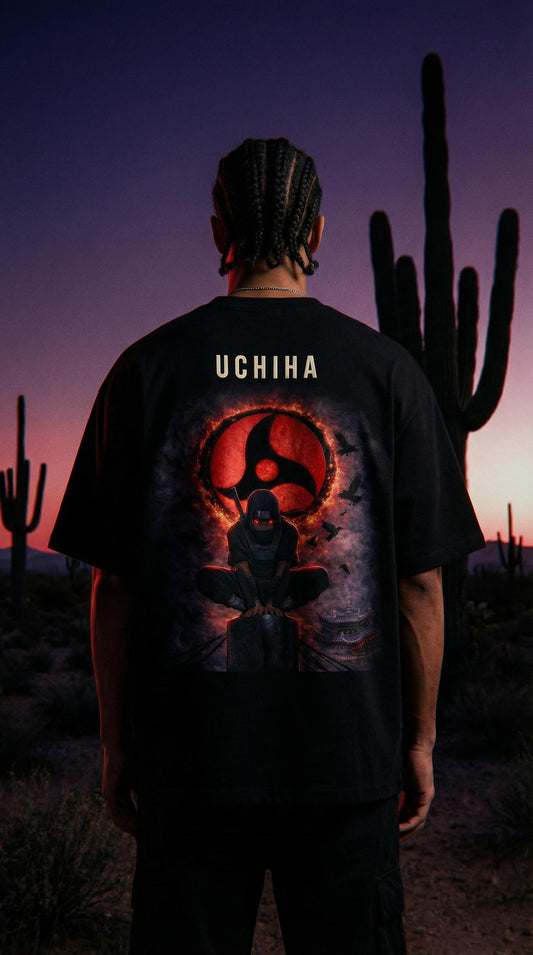 Itachi Heavyweight Boxy T-Shirt - 280 GSM Senpai Drip
