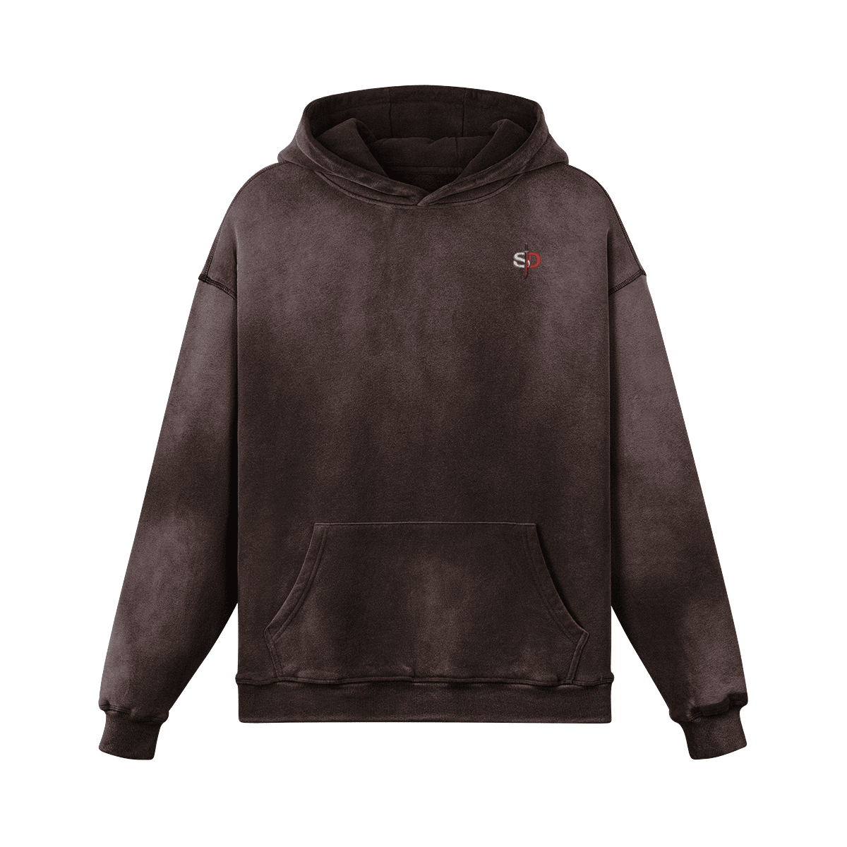 SD Sun Faded Heavyweight Oversized Hoodie - 400 GSM - Senpai Drip