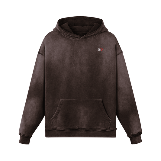 SD Sun Faded Heavyweight Oversized Hoodie - 400 GSM - Senpai Drip