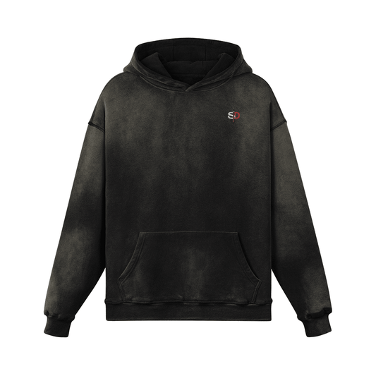 SD Sun Faded Heavyweight Oversized Hoodie - 400 GSM - Senpai Drip