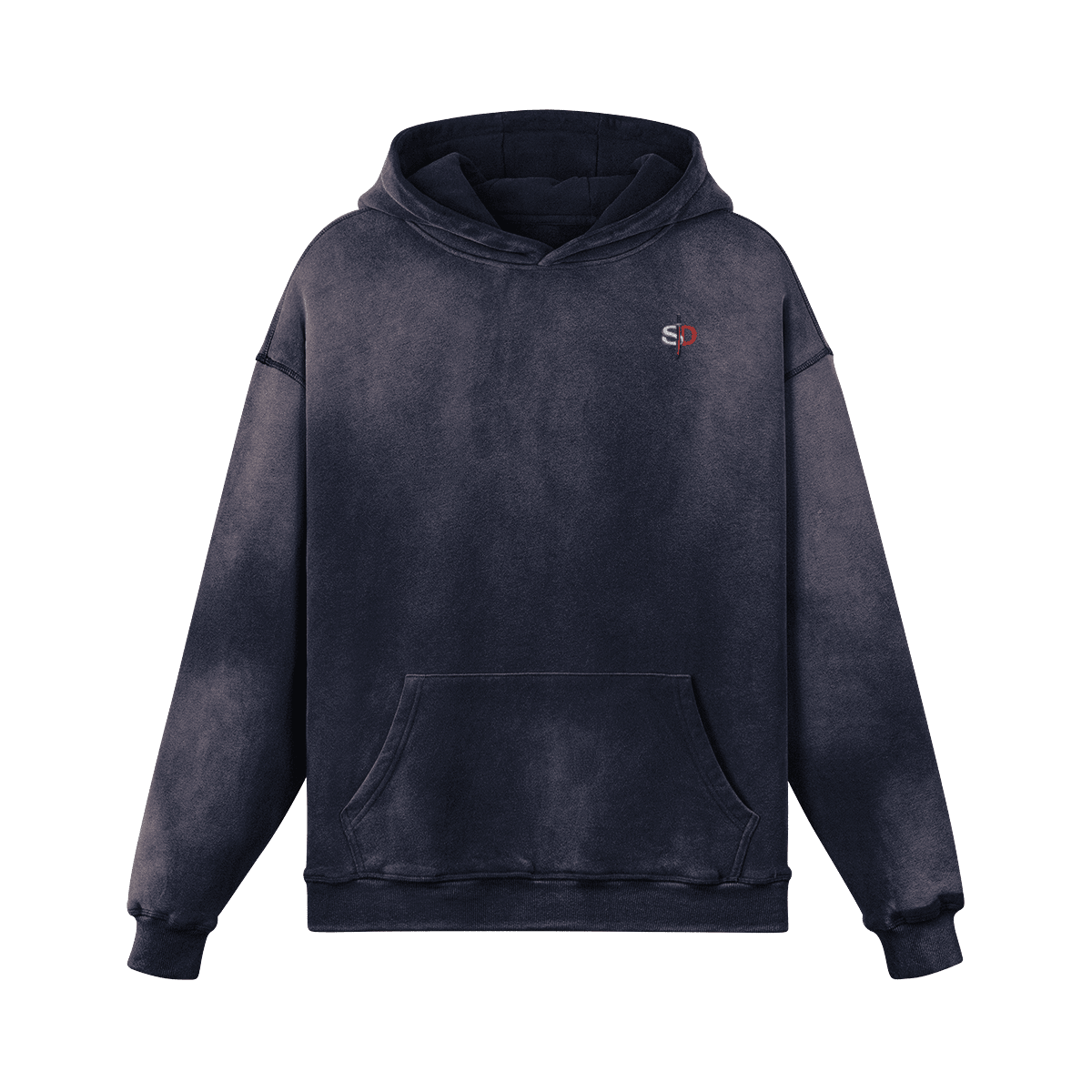 SD Sun Faded Heavyweight Oversized Hoodie - 400 GSM - Senpai Drip
