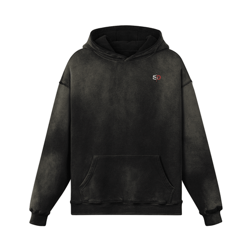 SD Sun Faded Heavyweight Oversized Hoodie - 400 GSM - Senpai Drip