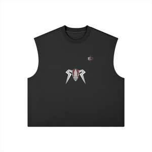Ichigo Embroidery Glow Tank Top - 380 GSM